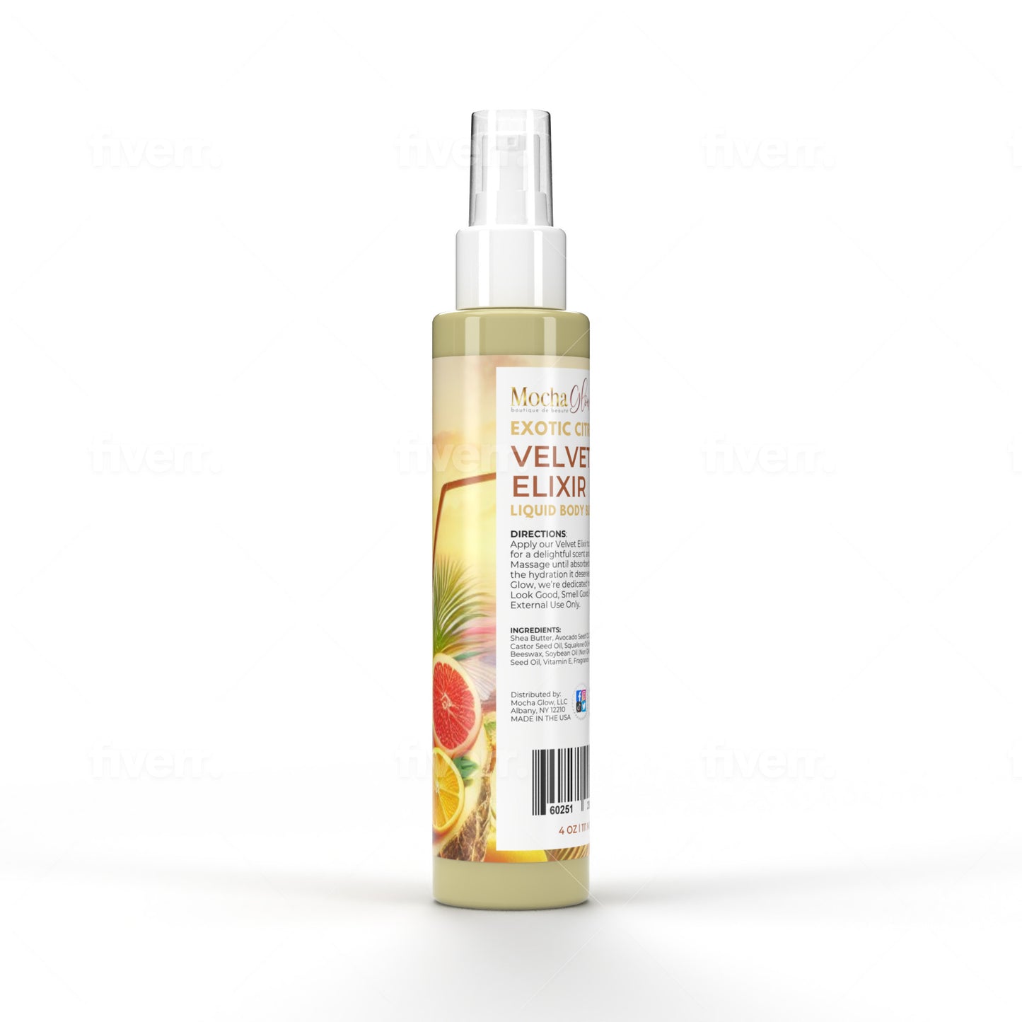Velvet Elixir | EXOTIC CITRUS | Liquid Body Butter
