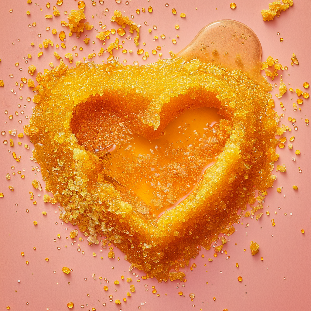 Turmeric scrub mocha glow fade dark spots on face under arm inner thigh
