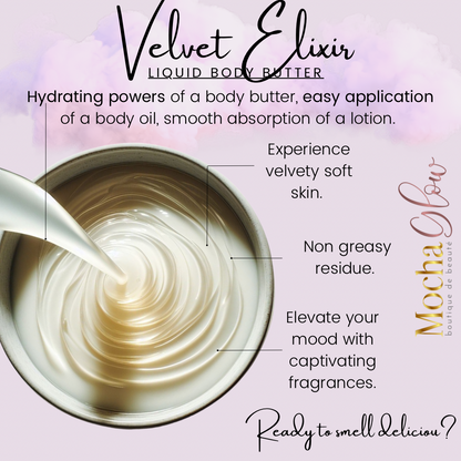 Velvet Elixir | PINK SUGAR BIRTHDAY CAKE | Liquid Body Butter | 12 OZ